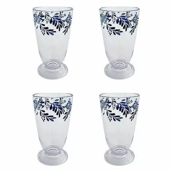 Food Network™ Drinkware & Glassware*Food Network 4-Pc. Mediterranean Acrylic Highball Glass Set