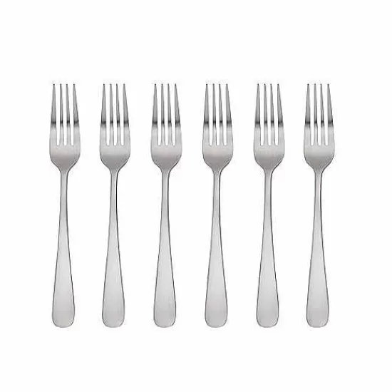 Food Network™ Flatware*Food Network 6-Pc. Classic Silver Salad Fork Set